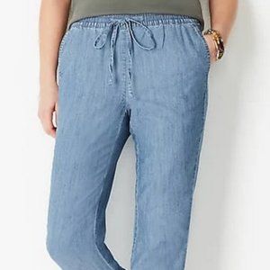 NWT! J.Jill Beachcomber Tie-Waist Pants